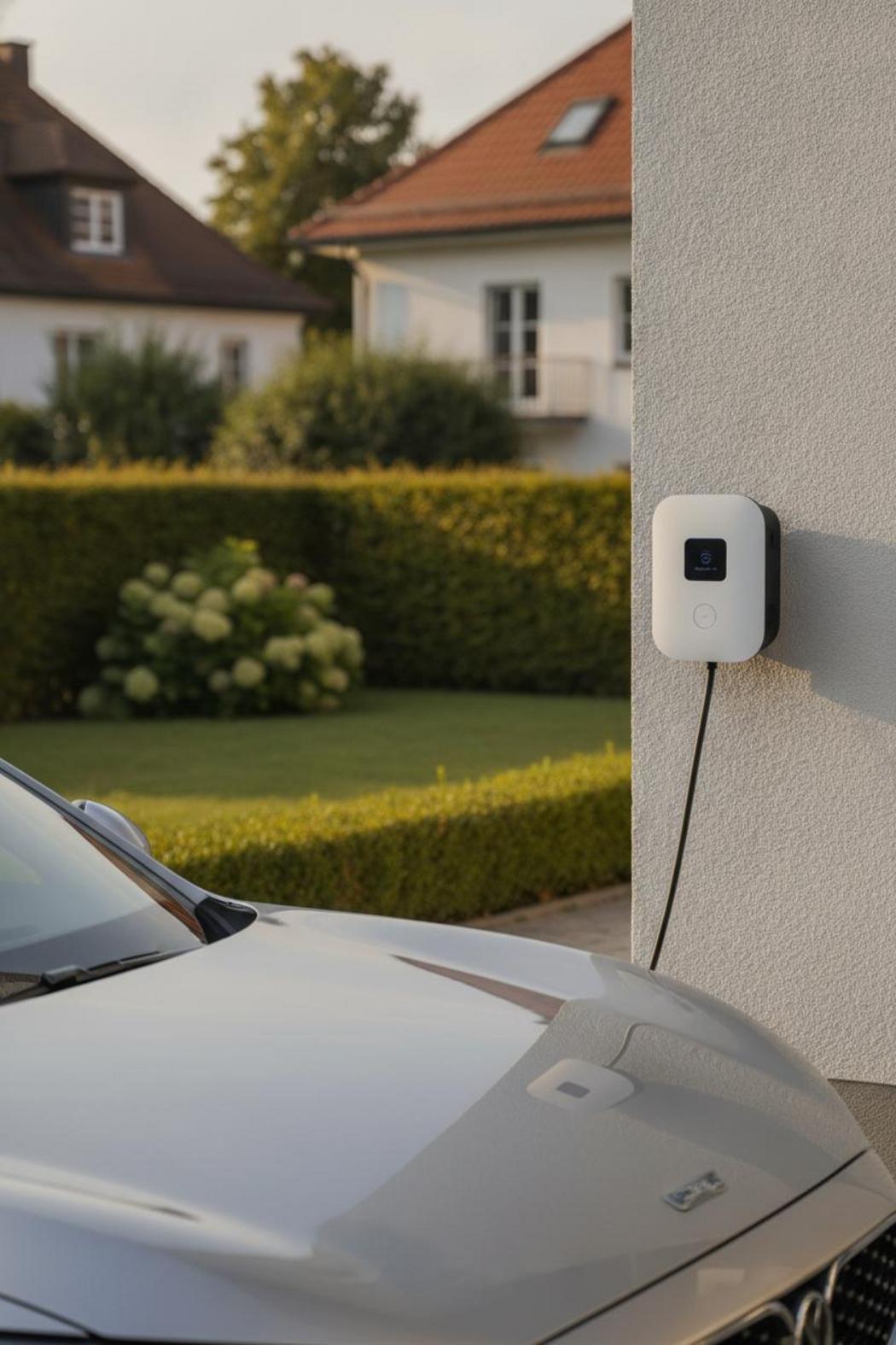 Wallbox an Einfamilienhaus in München – E-Auto laden für Pendler im Alltag